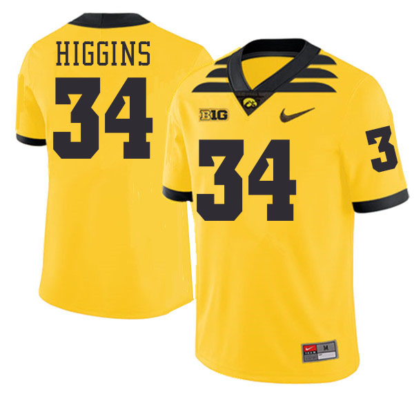 Jay Higgins Iowa Jersey,University Of Iowa Hawkeyes Fotoball Uniforms,Jersey,Gears-Throwback